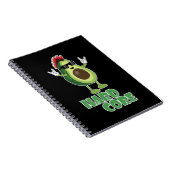 Hard Core Avocado Funny Notizblock (Rechte Seite)