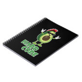 Hard Core Avocado Funny Notizblock (Linke Seite)