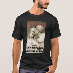 Hard-Core-Christen-Kriegerkleidung T-Shirt