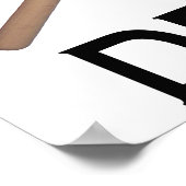 Hard Core Drummer Poster (Ecke)