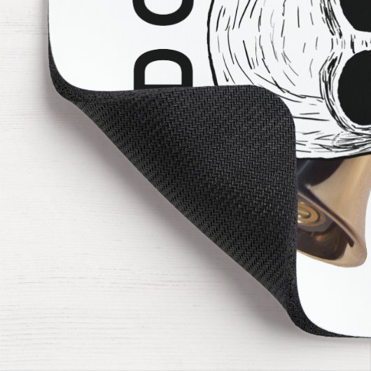 Hard Core Handbell Player Mousepad (Ecke)