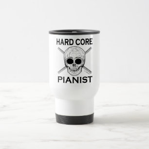 Hard Core Pianist Reisebecher