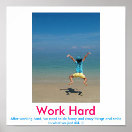 Hard Demotivity Poster