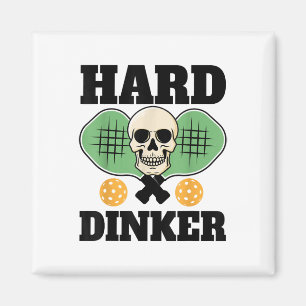 Hard Dinker _ Pickleball-Shirt für Pickleball-Play Magnet