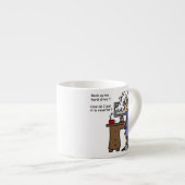 Hard Drive Back Up Humorous Espressotasse (Vorderseite Rechts)