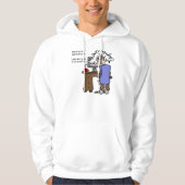 Hard Drive Back Up Humorous Hoodie (Vorderseite)