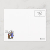 Hard Drive Back Up Humorous Postkarte (Rückseite)