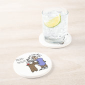 Hard Drive Back Up Humorous Sandstein Untersetzer (Seite)