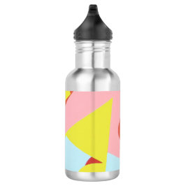 Hard-Edged Pastel Water Bottle Edelstahlflasche