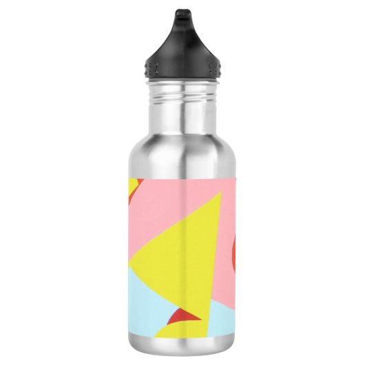 Hard-Edged Pastel Water Bottle Edelstahlflasche (Rechts)