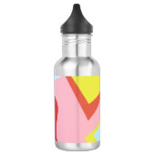Hard-Edged Pastel Water Bottle Edelstahlflasche (Links)