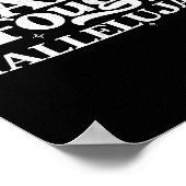 Hard Fought Hallelujah  Poster (Ecke)