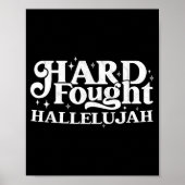 Hard Fought Hallelujah  Poster (Vorne)