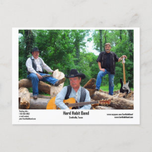 Hard Habit Post Cards Postkarte