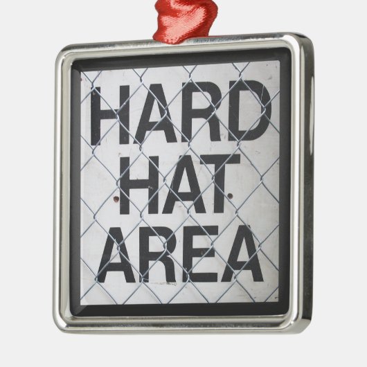 Hard Hat Area Ornament (Links)
