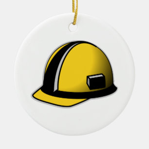 Hard Hat Keramikornament