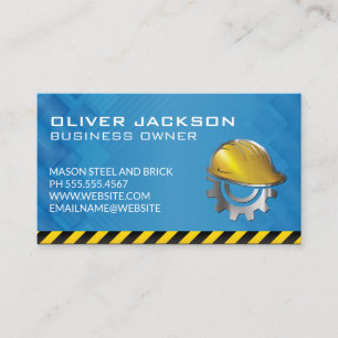 Hard-Hat-Logo   Builder Visitenkarte