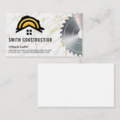 Hard-Hat-Logo | Saat Visitenkarte (Vorne/Hinten)