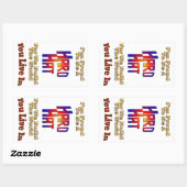 Hard Hat Pride Rechteckiger Aufkleber (Blatt)