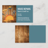 Hard Hat Tools | Stellenkarte für den Bausektor Terminkarte (Vorne/Hinten)