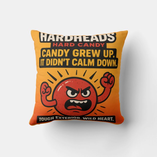 HARD HEAD  KISSEN (Rückseite)