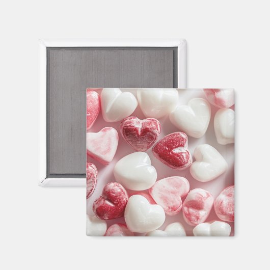 Hard Heart Candy Magnet (Vorderseite/Rückseite)