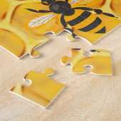 Hard Impossible Honeycomb mit Bienen Puzzle (Seite)