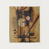 Hard in soft, 1927 by Wassily Kandinsky Wandteppich (Vorderseite)