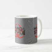 Hard my Stils / Hardstyle music Kaffeetasse (VorderseiteRechts)