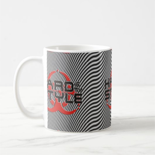 Hard my Stils / Hardstyle music Kaffeetasse (Links)