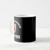 Hard Of Hearing Fun Asl Hearing Impaired I'm Weari Kaffeetasse (Vorderseite Links)