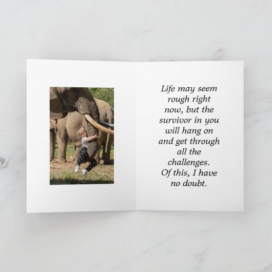 HARD ON CARD DANKESKARTE (Innenseite)