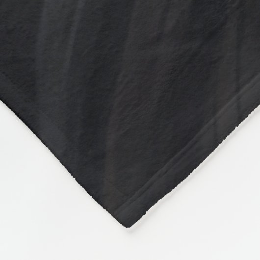 Hard Pastel Zebra auf schwarz Fleecedecke (Ecke)