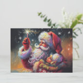 Hard Pastel Zeichne Weihnachten Weihnachtsfeiertag (Stehend Vorderseite)