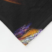 Hard Pastel Zeichne Weihnachts-Blumenleuchten Fleecedecke (Ecke)