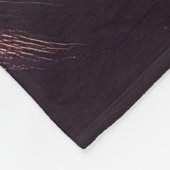 Hard Pastel Zeichne Weihnachts-Motif-Urlaub Lila Fleecedecke (Ecke)