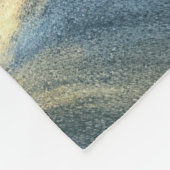 Hard Pastel Zeichne Weihnachtsfeiertag Fleecedecke (Ecke)