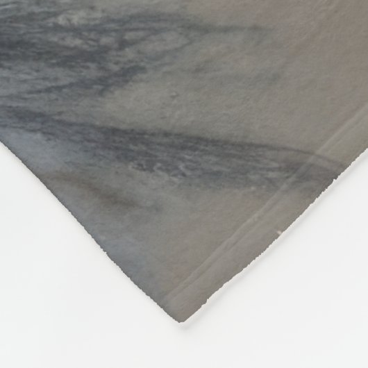 Hard Pastel Zeichne Weihnachtsmotive Lila Peach Fleecedecke (Ecke)