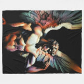 Hard Pastel Zeichnend Gorgeous Angel Fleecedecke (Vorderseite (Horizontal))