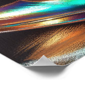 Hard Pastel Zeichnend weibliche Foot Iridescent He Poster (Ecke)