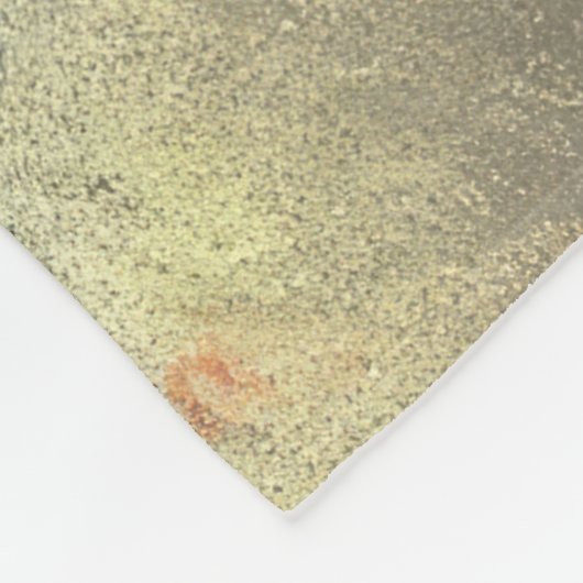 Hard Pastel Zeichnend Weihnachtsgrün Fleecedecke (Ecke)