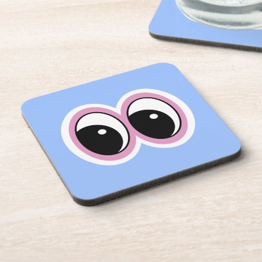 HARD PLASTIC COASTER GETRÄNKEUNTERSETZER (Linke Seite)