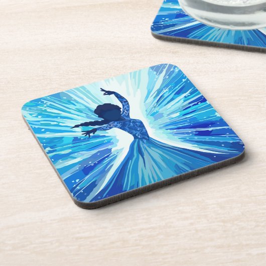 Hard plastic coaster getränkeuntersetzer (Linke Seite)