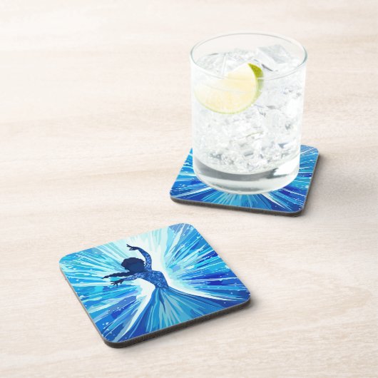 Hard plastic coaster getränkeuntersetzer (Rechte Seite)