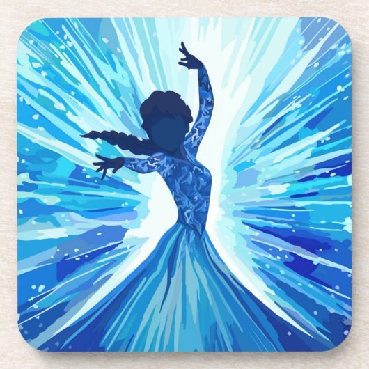 Hard plastic coaster getränkeuntersetzer (Vorderseite)