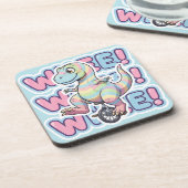 Hard plastic coaster getränkeuntersetzer (Linke Seite)