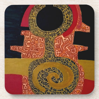 Hard plastic coaster getränkeuntersetzer