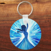 Hard plastic coaster schlüsselanhänger (Rückseite)