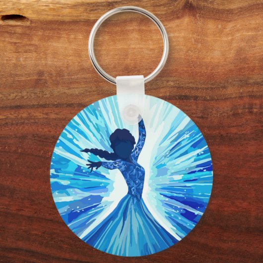 Hard plastic coaster schlüsselanhänger (Vorderseite)