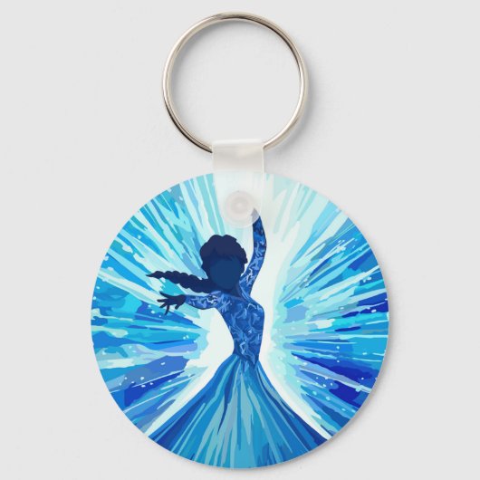 Hard plastic coaster schlüsselanhänger (Rückseite)